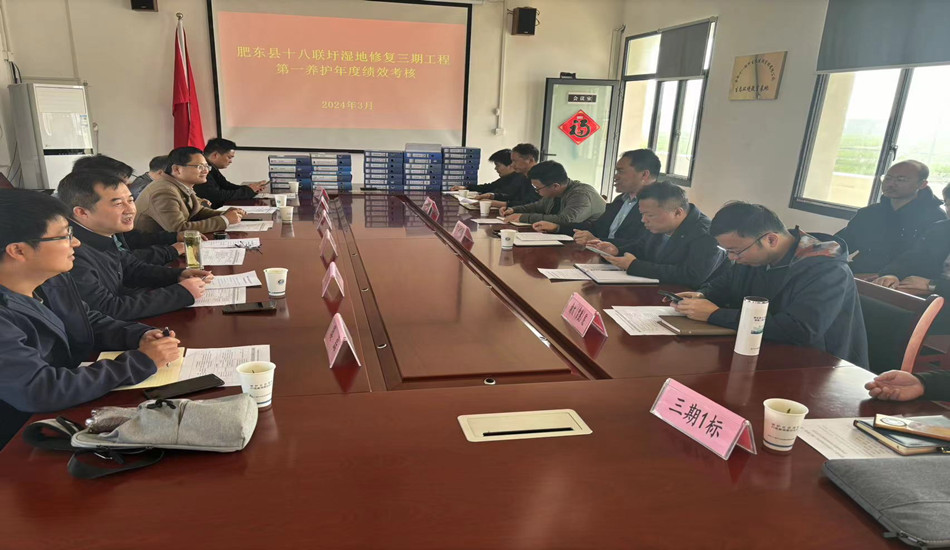 肥东县十八联圩湿地修复三期工程第一养护年度绩效考核