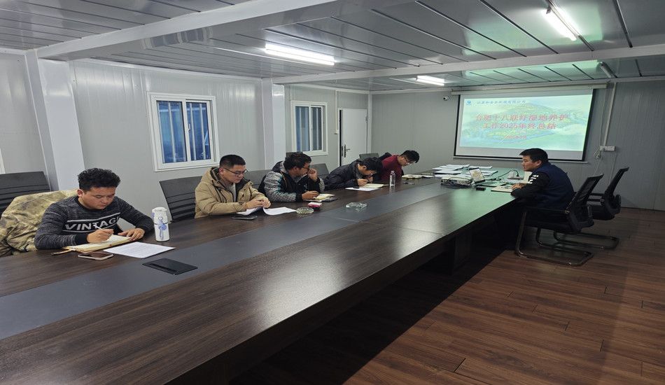 合肥十八联圩湿地冬季年度工作总结及安全检查